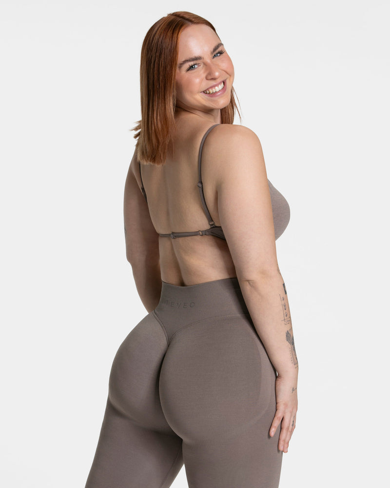 Femme Backless Bh "Mokka"