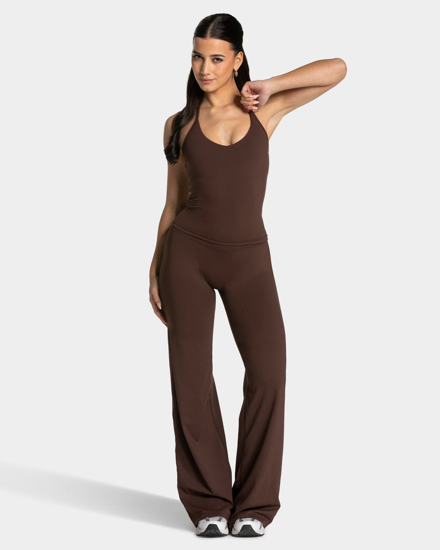 Allrounder Neckholder Cami Top "Espresso"
