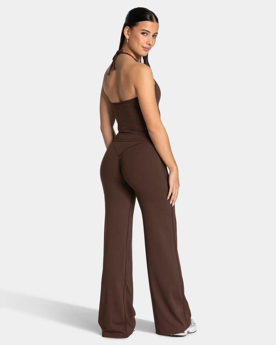 Allrounder Neckholder Cami Top "Espresso"