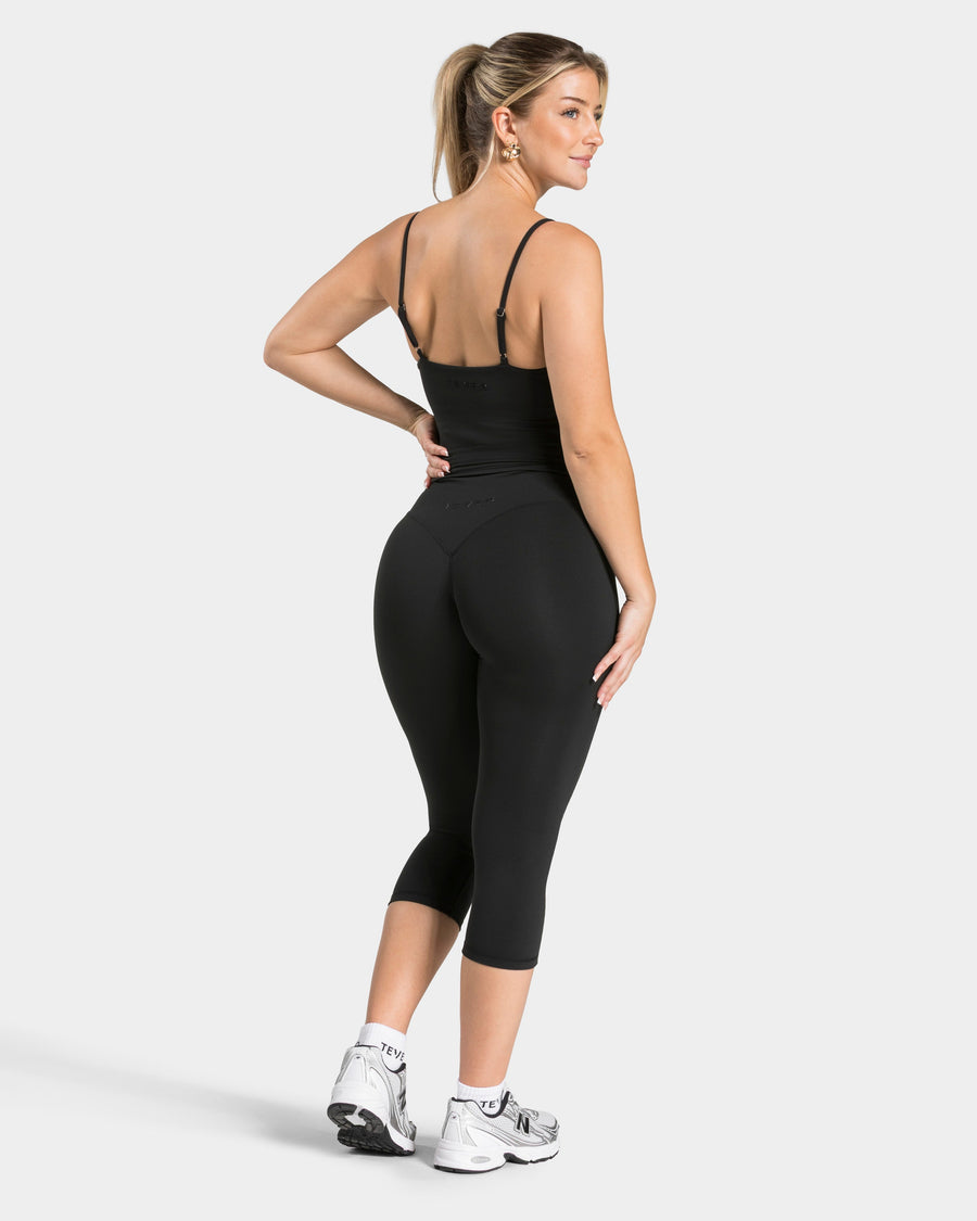 Allrounder Mid Cami Top "Schwarz"