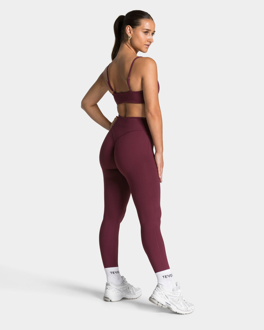 Allrounder Leggings "Pflaume"