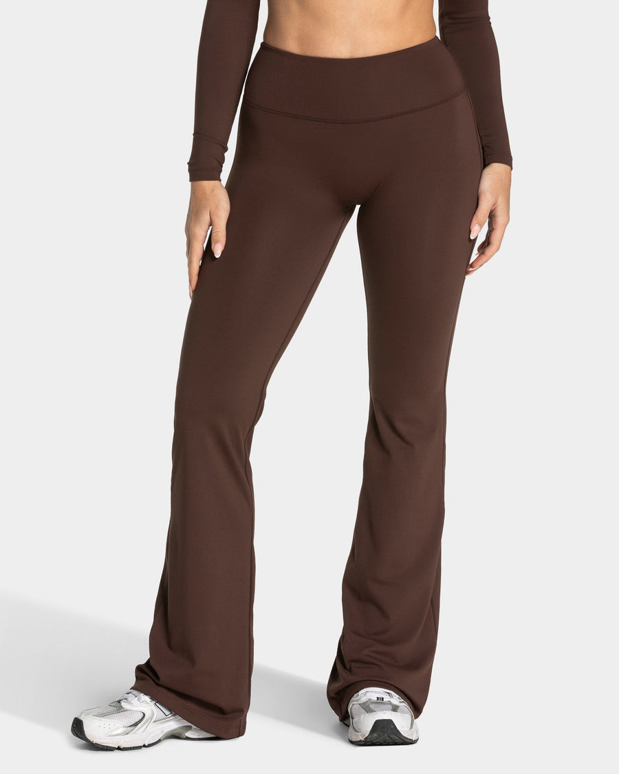 Allrounder Sculpt Scrunch Flared Leggings Regular "Espresso"