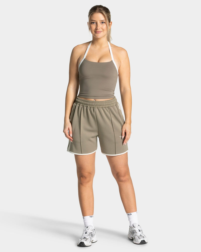 Club Neckholder Top "Khaki"