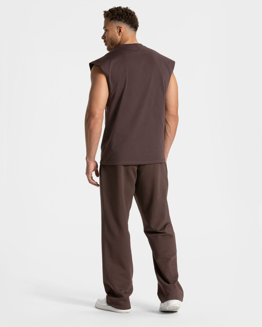 Contrastline Oversized Tank "Espresso"