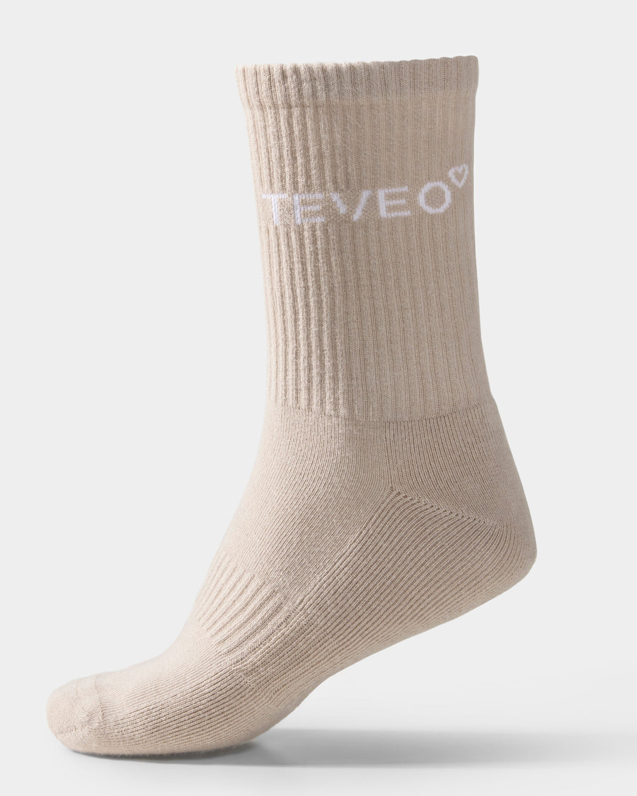 Contrastline Socken (2er-Pack) "Cream - Off White"