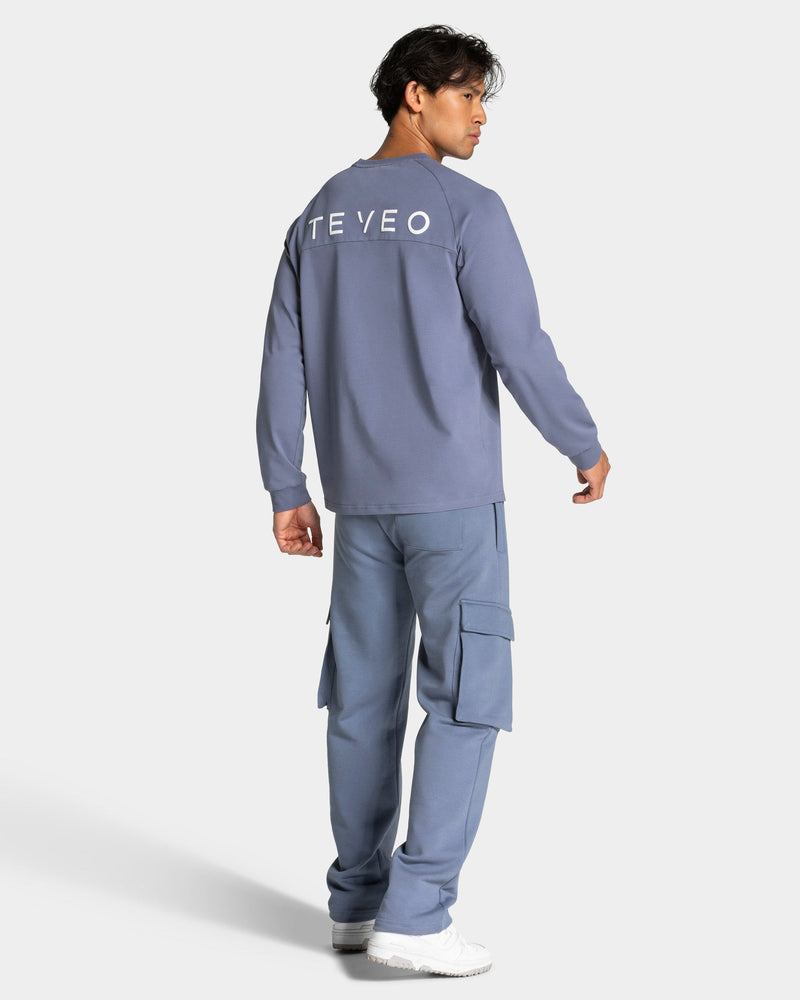 Lift Longsleeve "Stahlblau"