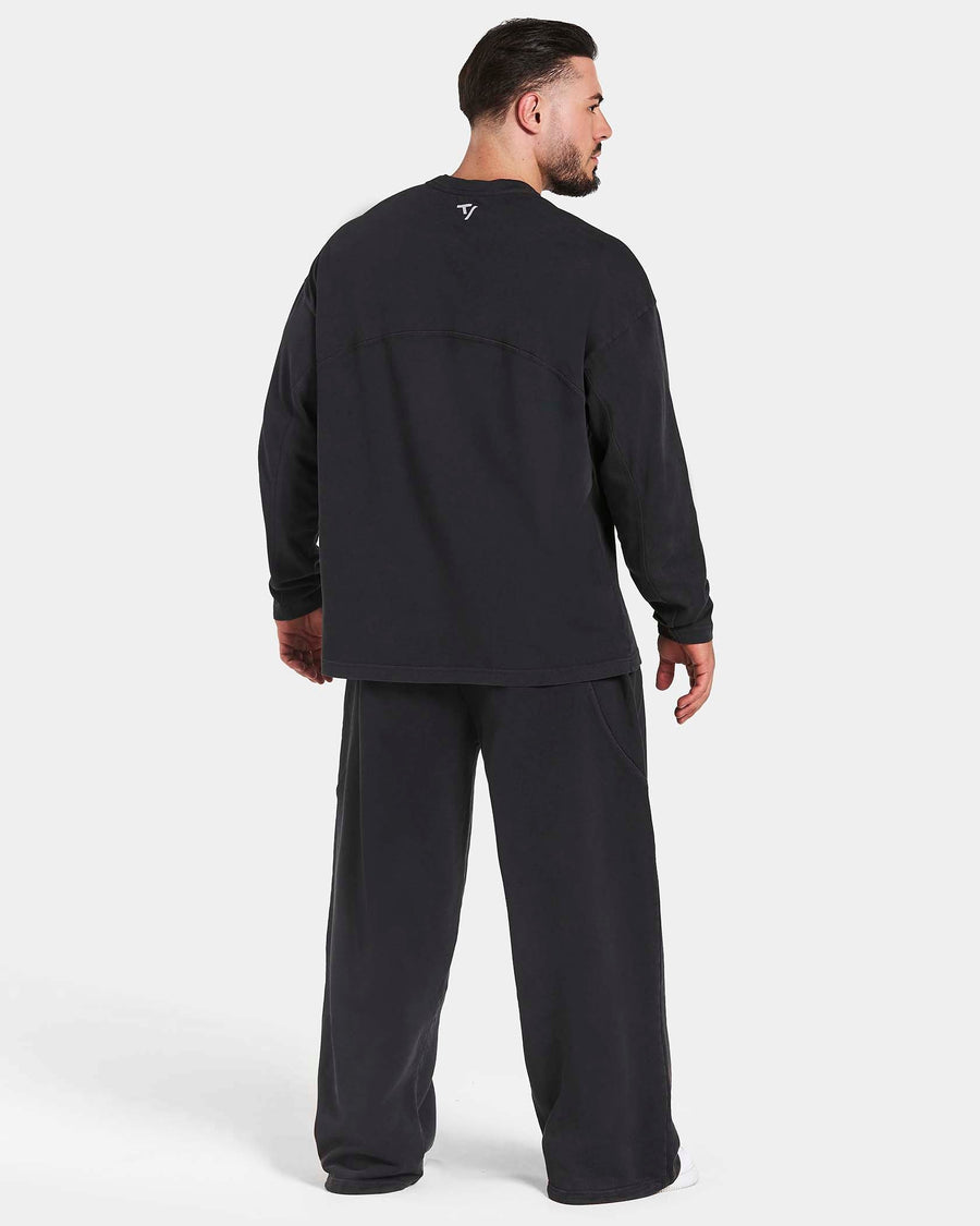 Legacy Lifting Oversized Longsleeve "Acid Schwarz"