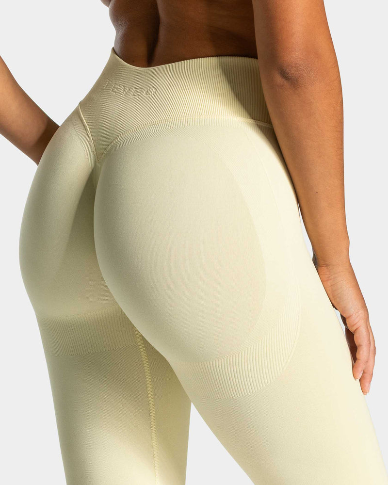 Lift Sculpt Scrunch Leggings "Butter Yellow"
