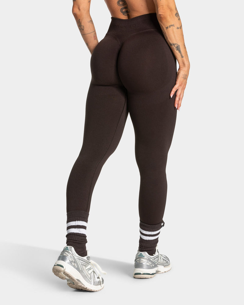 Lift Sculpt Scrunch Leggings "Dark Chocolate"