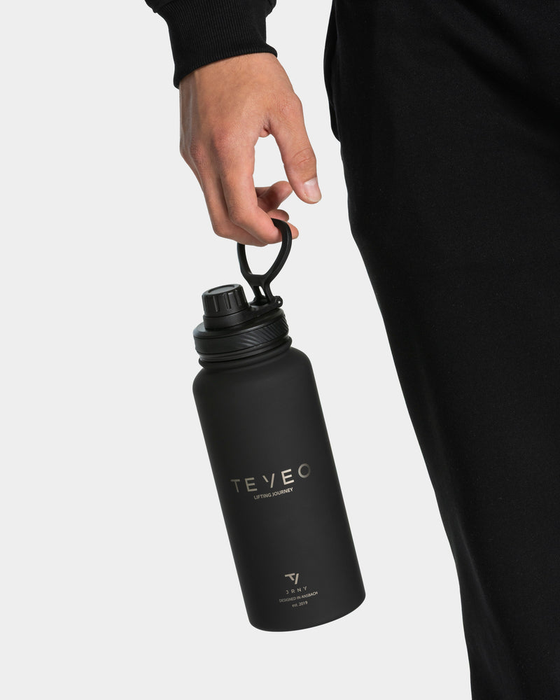 Lifting Journey Wasserflasche "Schwarz"
