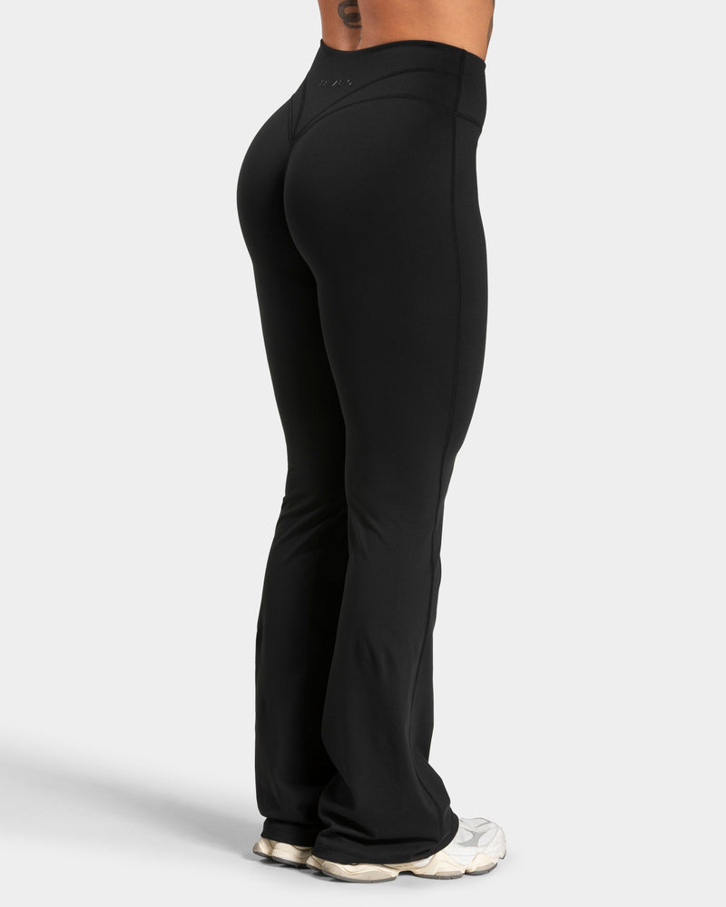 Luxmotion Flared Leggings "Schwarz"