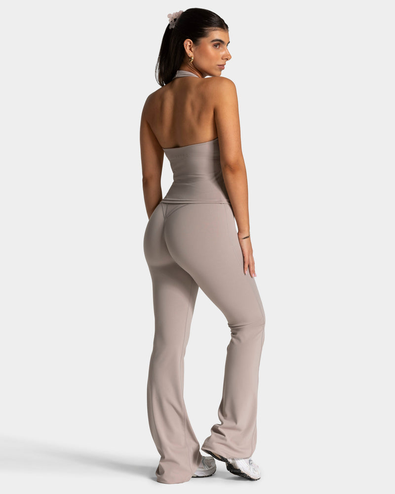 Luxmotion Neckholder Top "Stone"
