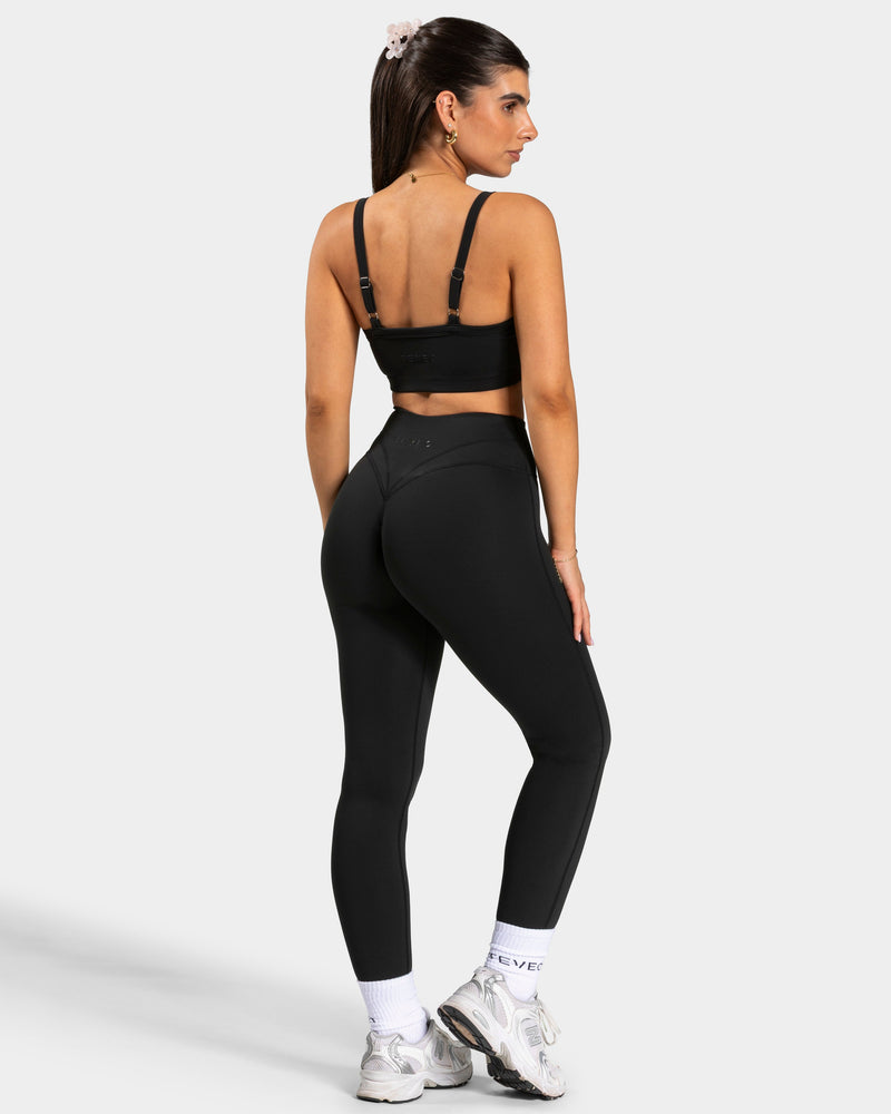 Luxmotion Sculpt Scrunch Leggings "Schwarz"