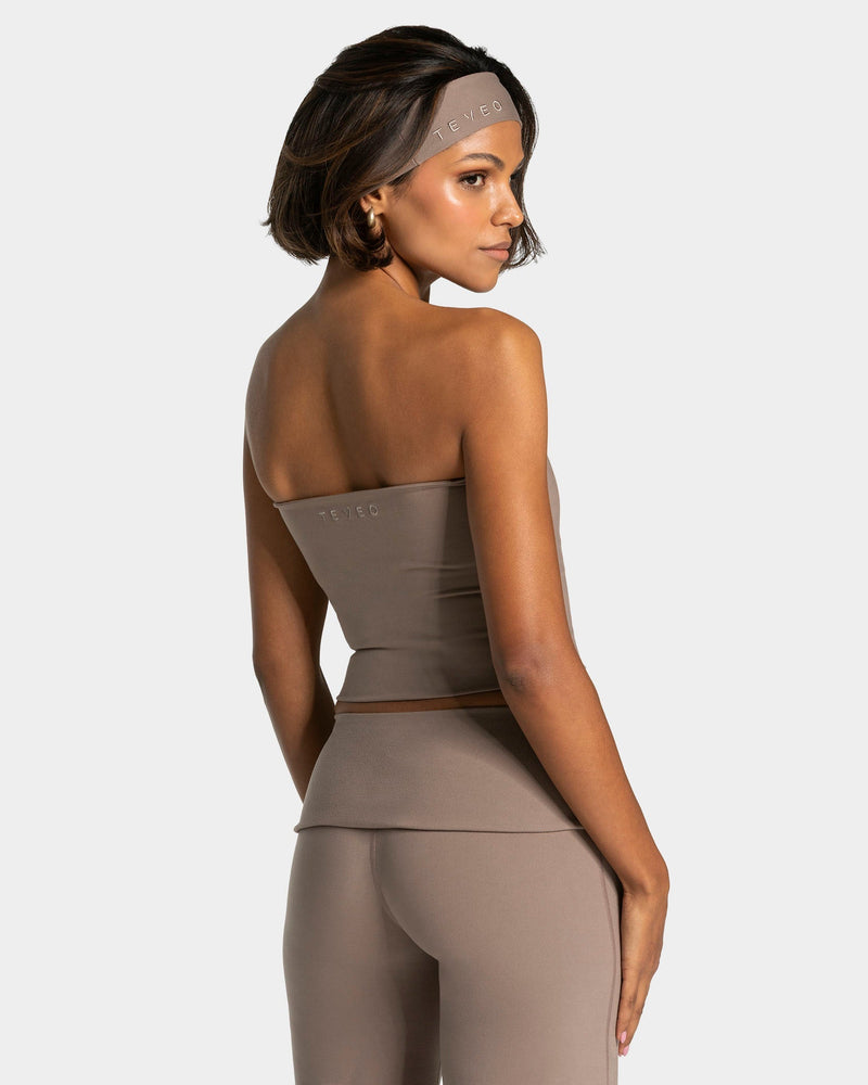 Mellow Bandeau Top Mid "Mokka"
