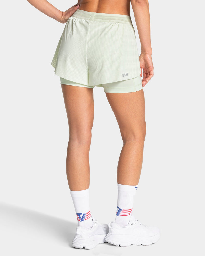 RUN 2in1 Shorts 5 Inch "Ice Mint"