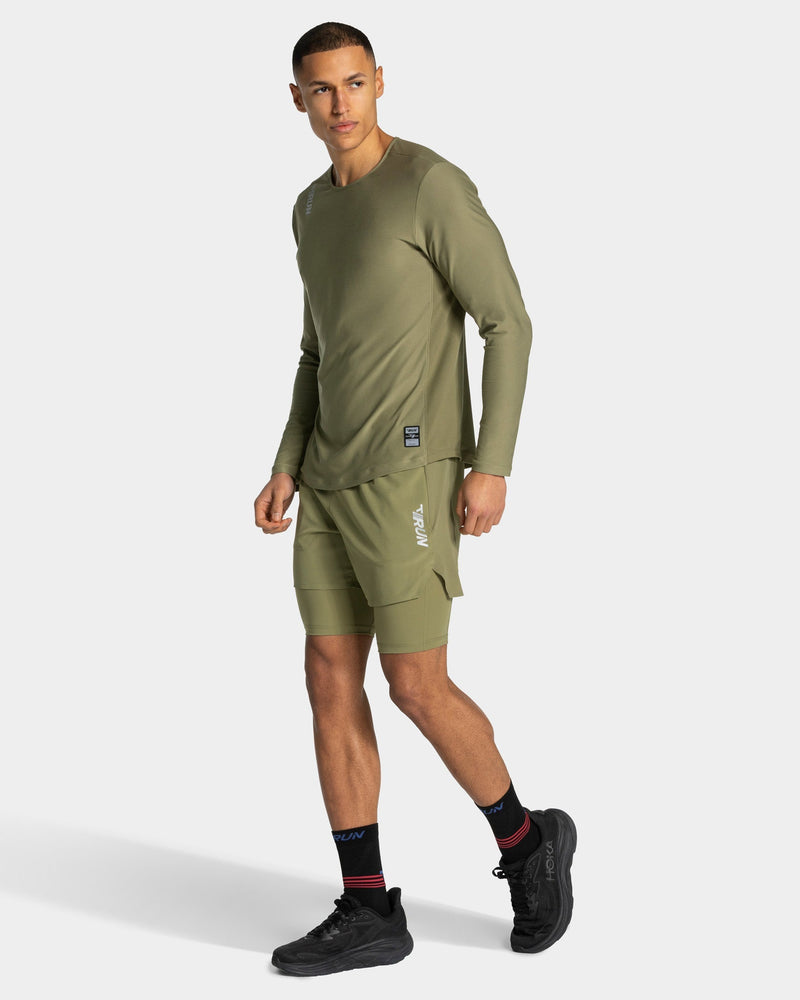 RUN Half Tight 9 Inch "Olive"