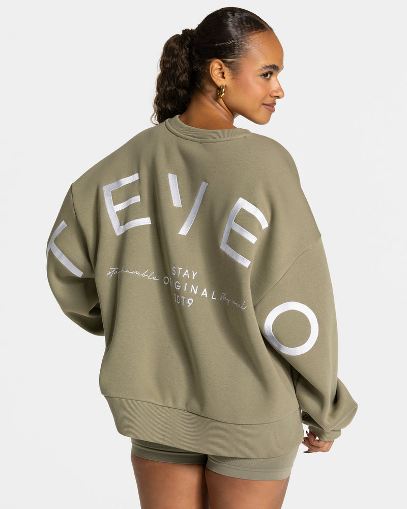Signature Oversized Sweater "Khaki"