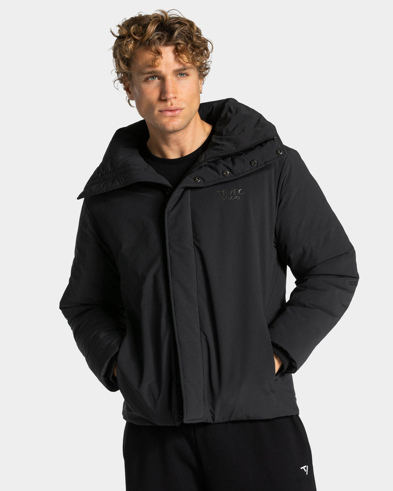 Studio Puffer Jacke "Schwarz"