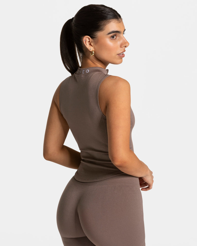 Timeless Pro Zip Tank  "Mokka"
