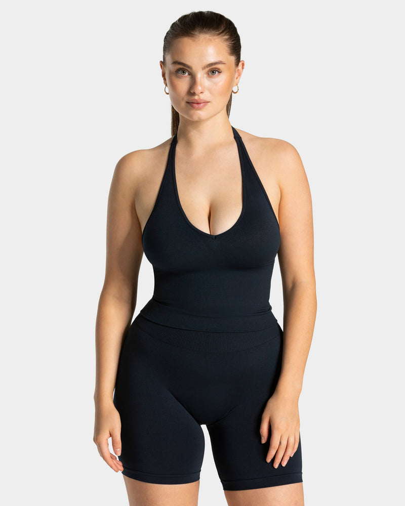 Timeless Pro Neckholder Top "Midnight"