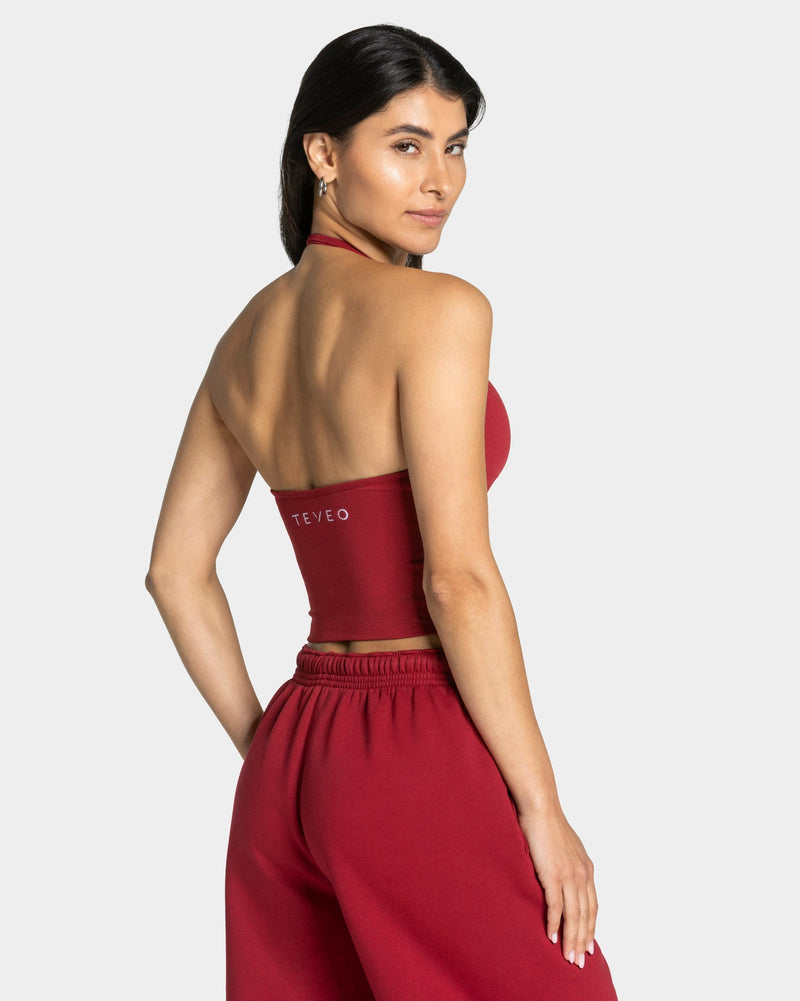 Timeless Pro Neckholder Top "Cherry"
