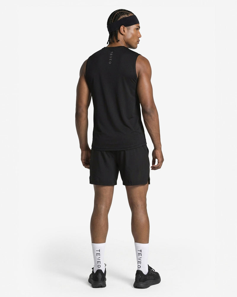 END Running Tanktop "Schwarz"