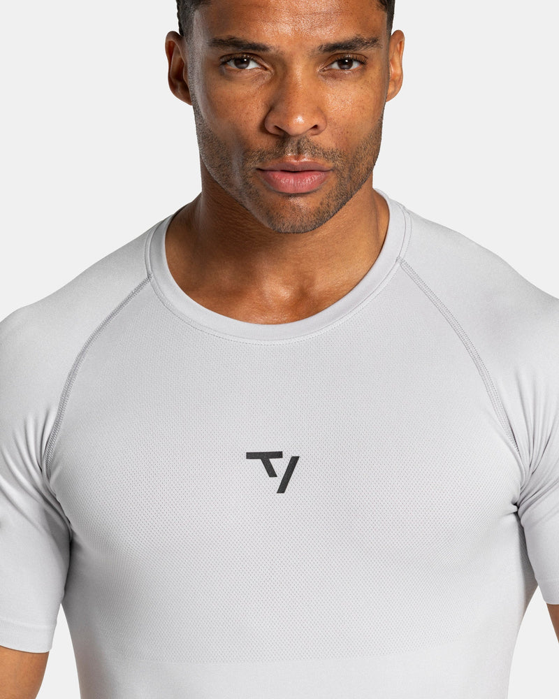 Workout Seamless T-Shirt "Hellgrau"