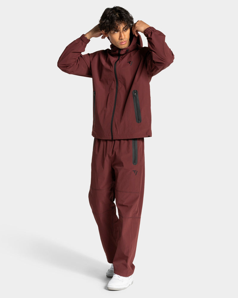 Workout Zip Jacke "Merlot"