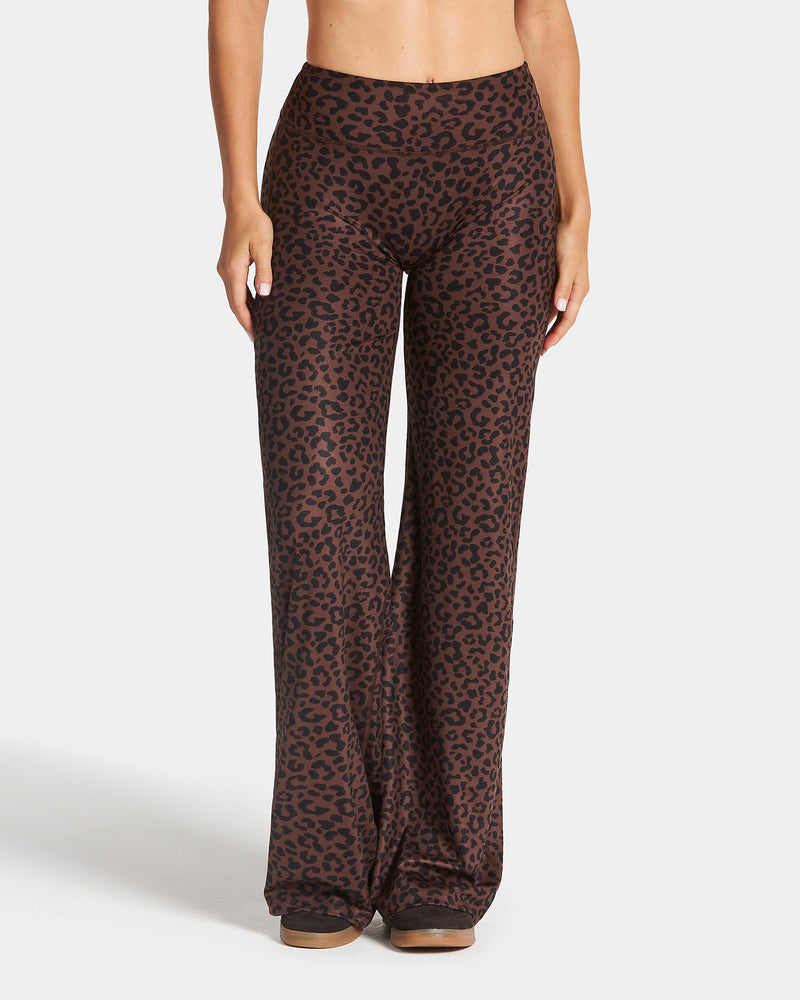 Allrounder Straight Leg Pants Tall Leo Walnut